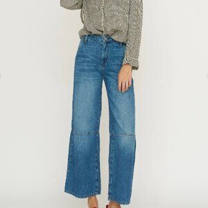 NWOT Noend Denim Alice Wide Leg Medium Wash Size 29
